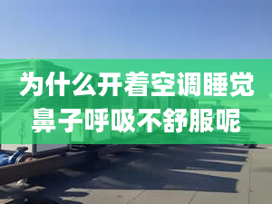 為什么開著空調(diào)睡覺鼻子呼吸不舒服呢