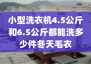 小型洗衣機(jī)4.5公斤和6.5公斤都能洗多少件冬天毛衣