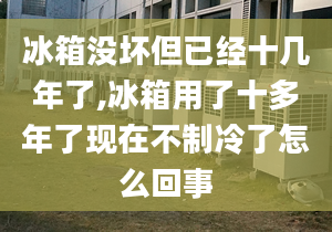 冰箱沒壞但已經(jīng)十幾年了,冰箱用了十多年了現(xiàn)在不制冷了怎么回事