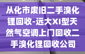 從化市廢舊二手溴化鋰回收-遠大XI型天然氣空調(diào)上門回收二手溴化鋰回收公司