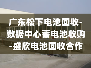 廣東松下電池回收-數(shù)據(jù)中心蓄電池收購-盛欣電池回收合作