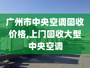 廣州市中央空調(diào)回收價(jià)格,上門(mén)回收大型中央空調(diào)