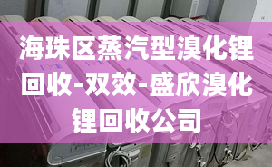 海珠區(qū)蒸汽型溴化鋰回收-雙效-盛欣溴化鋰回收公司