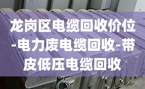 龍崗區(qū)電纜回收價(jià)位-電力廢電纜回收-帶皮低壓電纜回收