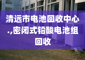 清遠(yuǎn)市電池回收中心.,密閉式鉛酸電池組回收