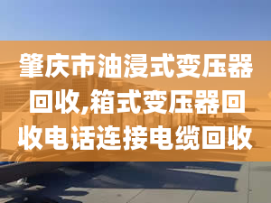 肇慶市油浸式變壓器回收,箱式變壓器回收電話連接電纜回收