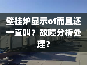 壁掛爐顯示of而且還一直叫？故障分析處理？