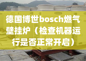 德國(guó)博世bosch燃?xì)獗趻鞝t（檢查機(jī)器運(yùn)行是否正常開(kāi)啟）