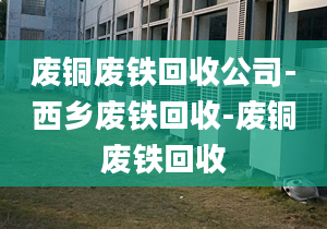 廢銅廢鐵回收公司-西鄉(xiāng)廢鐵回收-廢銅廢鐵回收