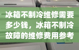 冰箱不制冷維修需要多少錢，冰箱不制冷故障的維修費用參考