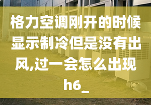 格力空調(diào)剛開的時(shí)候顯示制冷但是沒有出風(fēng),過一會(huì)怎么出現(xiàn)h6_