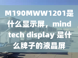 M190MWW1201是什么顯示屏，mind tech display 是什么牌子的液晶屏