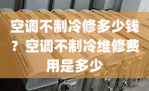 空調(diào)不制冷修多少錢？空調(diào)不制冷維修費(fèi)用是多少