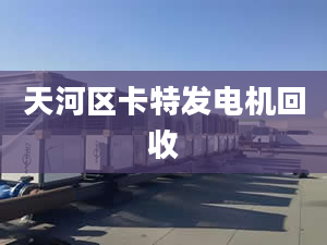 天河區(qū)卡特發(fā)電機(jī)回收