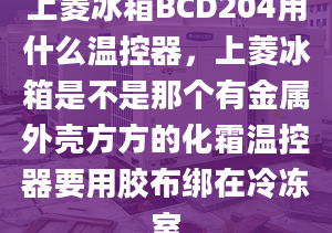 上菱冰箱BCD204用什么溫控器，上菱冰箱是不是那個有金屬外殼方方的化霜溫控器要用膠布綁在冷凍室