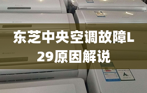 東芝中央空調(diào)故障L29原因解說