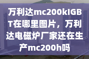 萬(wàn)利達(dá)mc200kIGBT在哪里圖片，萬(wàn)利達(dá)電磁爐廠家還在生產(chǎn)mc200h嗎