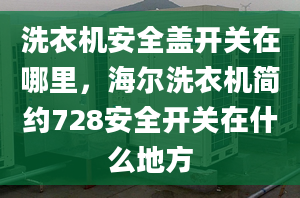 洗衣機(jī)安全蓋開關(guān)在哪里，海爾洗衣機(jī)簡約728安全開關(guān)在什么地方