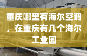 重慶哪里有海爾空調(diào)，在重慶有幾個(gè)海爾工業(yè)園