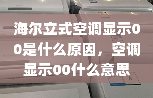 海爾立式空調(diào)顯示00是什么原因，空調(diào)顯示00什么意思