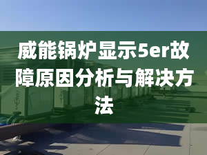 威能鍋爐顯示5er故障原因分析與解決方法