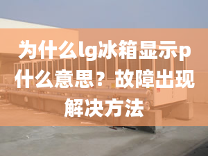 為什么lg冰箱顯示p什么意思？故障出現(xiàn)解決方法