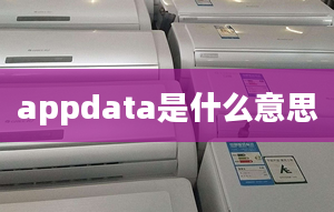 appdata是什么意思