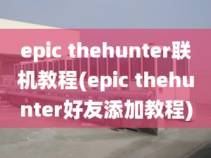 epic thehunter聯(lián)機(jī)教程(epic thehunter好友添加教程)