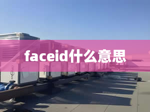 faceid什么意思