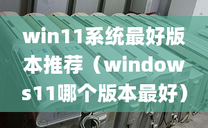 win11系統(tǒng)最好版本推薦（windows11哪個版本最好）