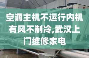 空調(diào)主機(jī)不運(yùn)行內(nèi)機(jī)有風(fēng)不制冷,武漢上門維修家電