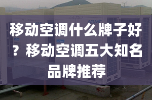 移動空調什么牌子好？移動空調五大知名品牌推薦