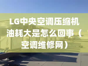 LG中央空調(diào)壓縮機(jī)油耗大是怎么回事（空調(diào)維修網(wǎng)）