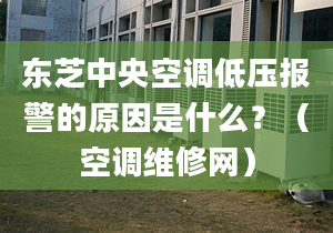 東芝中央空調(diào)低壓報(bào)警的原因是什么？（空調(diào)維修網(wǎng)）