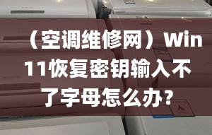 （空調(diào)維修網(wǎng)）Win11恢復(fù)密鑰輸入不了字母怎么辦？