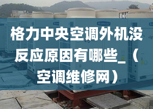 格力中央空調外機沒反應原因有哪些_（空調維修網(wǎng)）