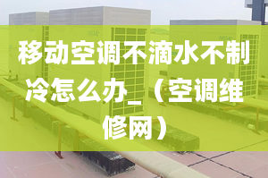 移動空調(diào)不滴水不制冷怎么辦_（空調(diào)維修網(wǎng)）