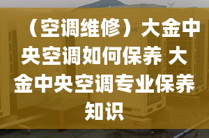 （空調維修）大金中央空調如何保養(yǎng) 大金中央空調專業(yè)保養(yǎng)知識