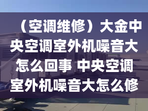 （空調維修）大金中央空調室外機噪音大怎么回事 中央空調室外機噪音大怎么修