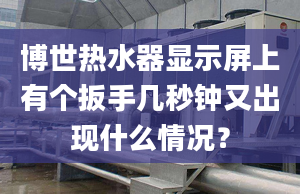 博世熱水器顯示屏上有個扳手幾秒鐘又出現(xiàn)什么情況？