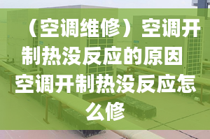 （空調(diào)維修）空調(diào)開制熱沒反應(yīng)的原因 空調(diào)開制熱沒反應(yīng)怎么修