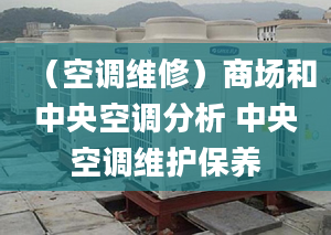 （空調維修）商場和中央空調分析 中央空調維護保養(yǎng)