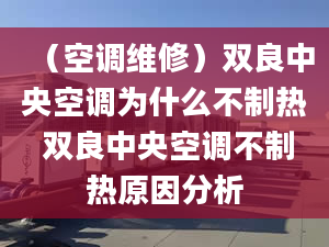 （空調維修）雙良中央空調為什么不制熱 雙良中央空調不制熱原因分析