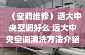 （空調(diào)維修）遠大中央空調(diào)好么 遠大中央空調(diào)清洗方法介紹