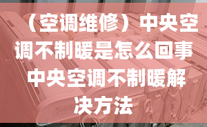 （空調(diào)維修）中央空調(diào)不制暖是怎么回事 中央空調(diào)不制暖解決方法