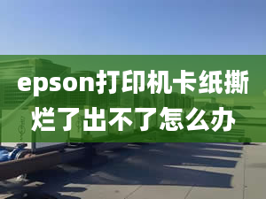 epson打印機(jī)卡紙撕爛了出不了怎么辦