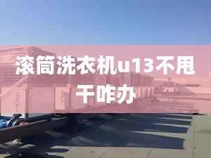 滾筒洗衣機(jī)u13不甩干咋辦