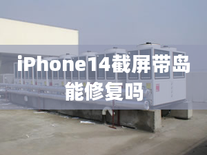 iPhone14截屏帶島能修復(fù)嗎