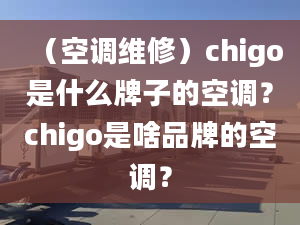 （空調維修）chigo是什么牌子的空調？chigo是啥品牌的空調？