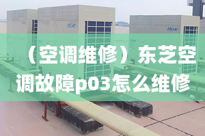 （空調(diào)維修）東芝空調(diào)故障p03怎么維修